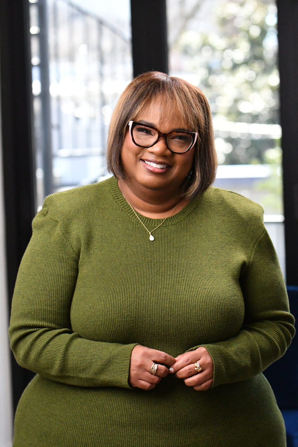 April Verrett, President of SEIU